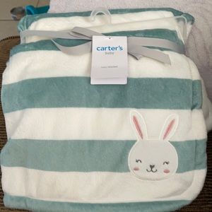 Carter’s 100% polyester soft baby blanket